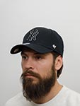Бейсболка 47 BRAND арт. B-MVPSP17WBP-BKC New York Yankees MLB (черный)